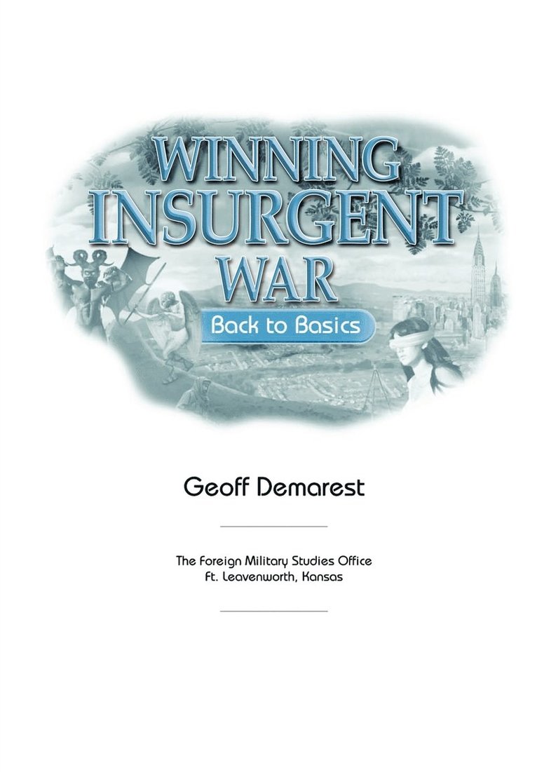Winning Insurgent War 1