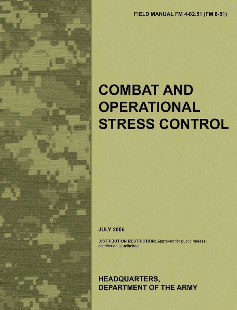 Combat and Operational Stress Control 1