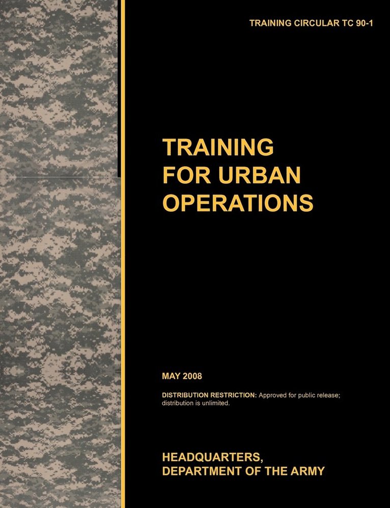 Training for Urban Operations 1