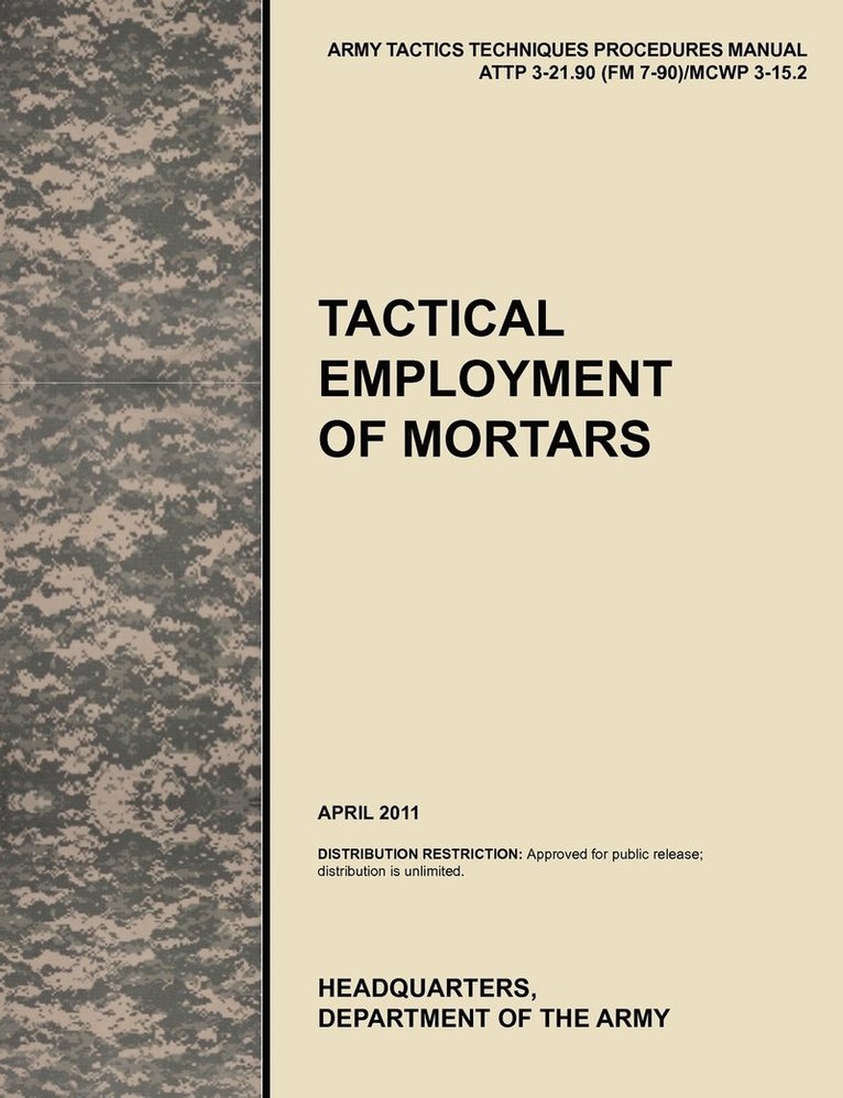 Tactical Employment of Mortars 1
