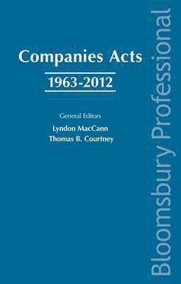Companies Acts 1963-2012 1