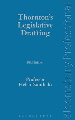 bokomslag Thornton's Legislative Drafting