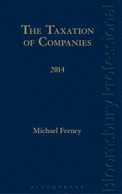 bokomslag The Taxation of Companies 2014