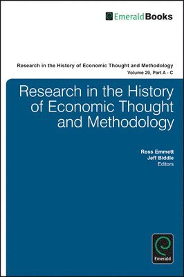 bokomslag Research in the History of Economic Thought and Methodology