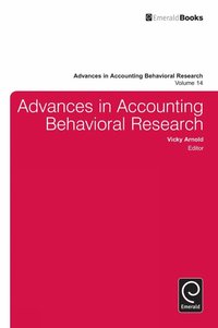 bokomslag Advances in Accounting Behavioral Research