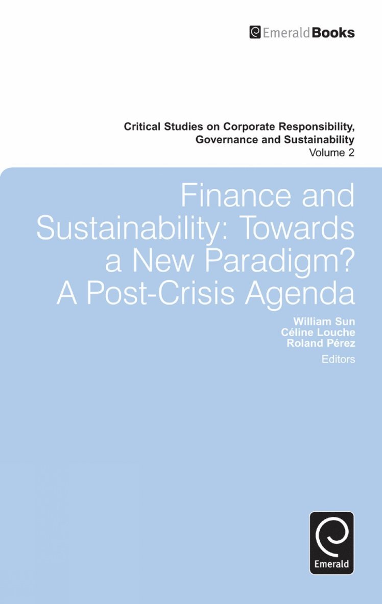 Finance and Sustainability 1