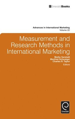 Measurement and Research Methods in International Marketing 1