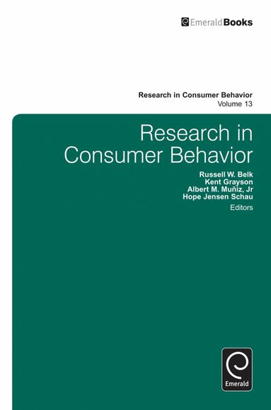 Russell W. Belk, Kent Grayson, Albert M. MunizJr. - Research in Consumer Behavior, Inbunden