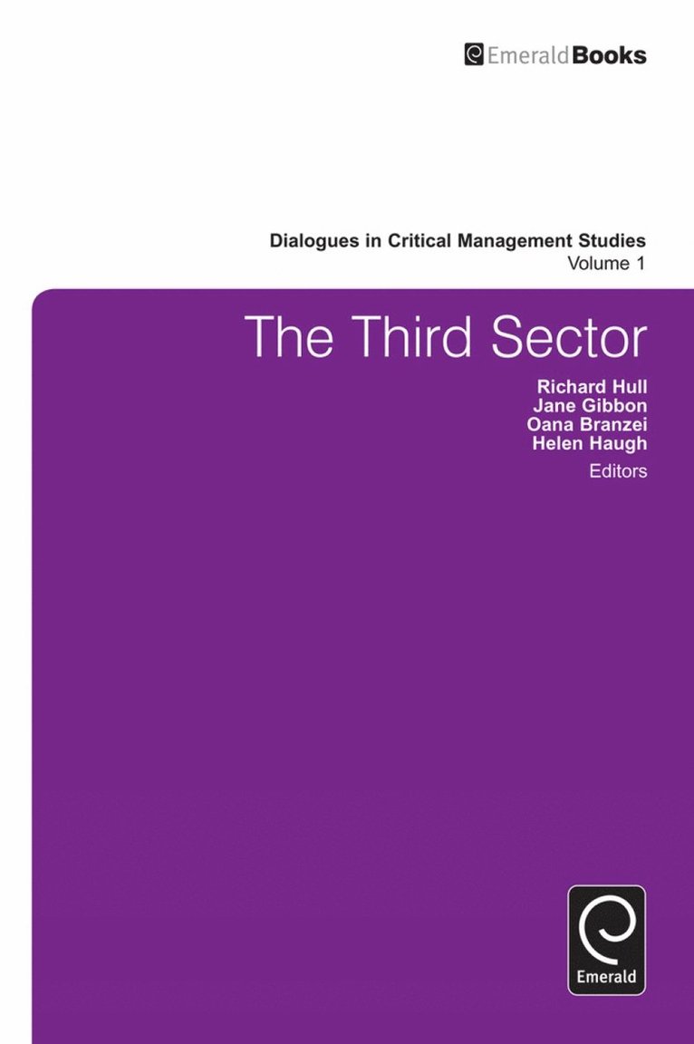 Richard Hull, Jane Gibbon, Oana Branzei, Helen Haugh - Third Sector, Inbunden