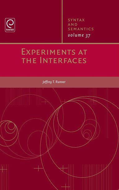 Jeffrey Runner - Experiments at the Interfaces, Inbunden