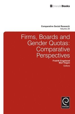 Firms, Boards and Gender Quotas 1