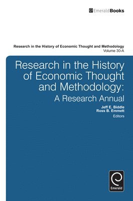 bokomslag Research in the History of Economic Thought and Methodology