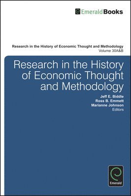 bokomslag Research in the History of Economic Thought and Methodology