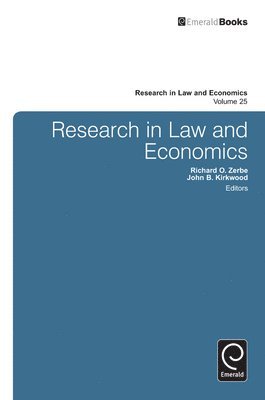 bokomslag Research in Law and Economics