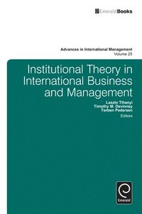 bokomslag Institutional Theory in International Business