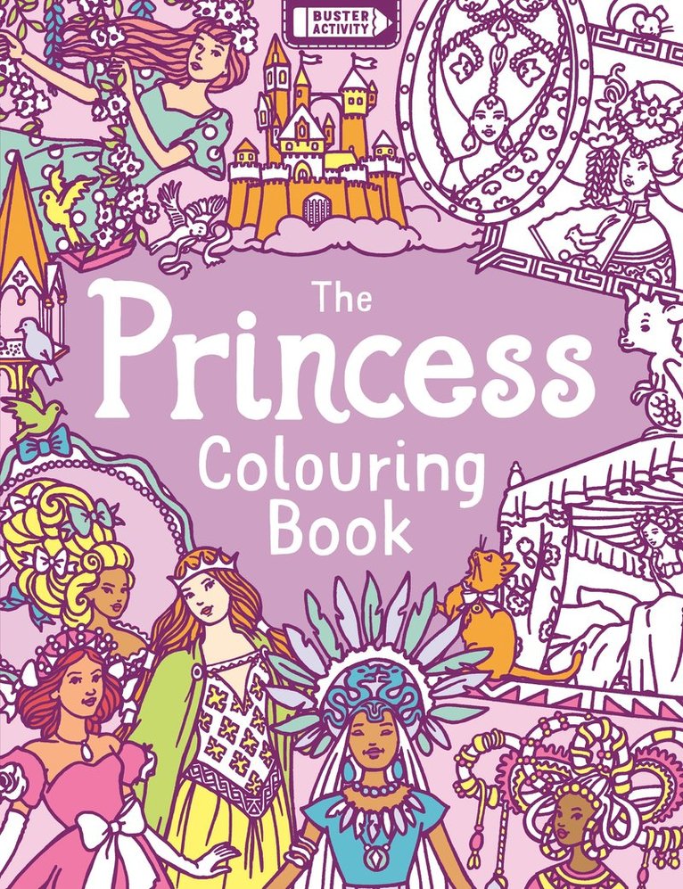 Princess Colouring Book
