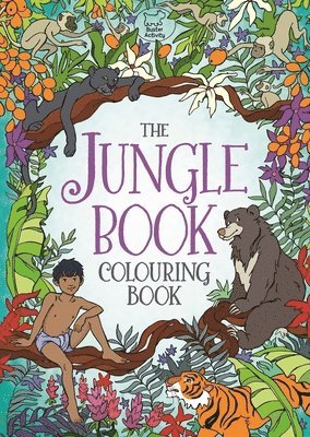 bokomslag The Jungle Book Colouring Book