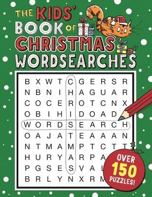 bokomslag The Kids Book of Christmas Wordsearches