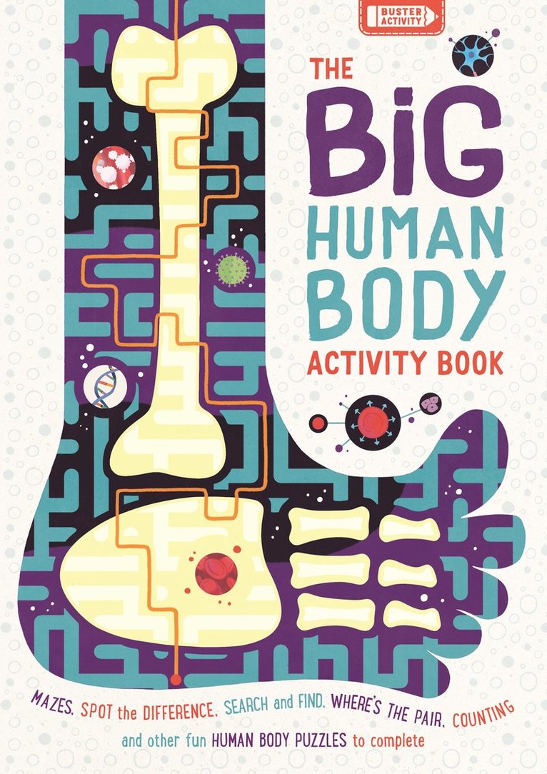 Ben Elcomb, Rhys Jefferys, Georgie Fearns, Marc Pattenden - Big Human Body Activity Book, Häftad