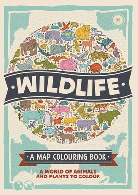 bokomslag Wildlife: A Map Colouring Book