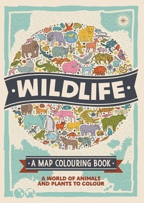 Wildlife: A Map Colouring Book 1