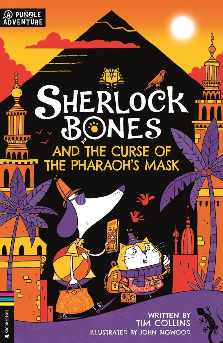 Tim Collins - Sherlock Bones and the Curse of the Pharaoh’s Mask, Häftad