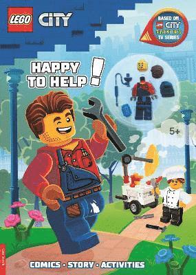 LEGO City: Happy to Help! Activity Book (with Harl Hubbs minifigure) 1