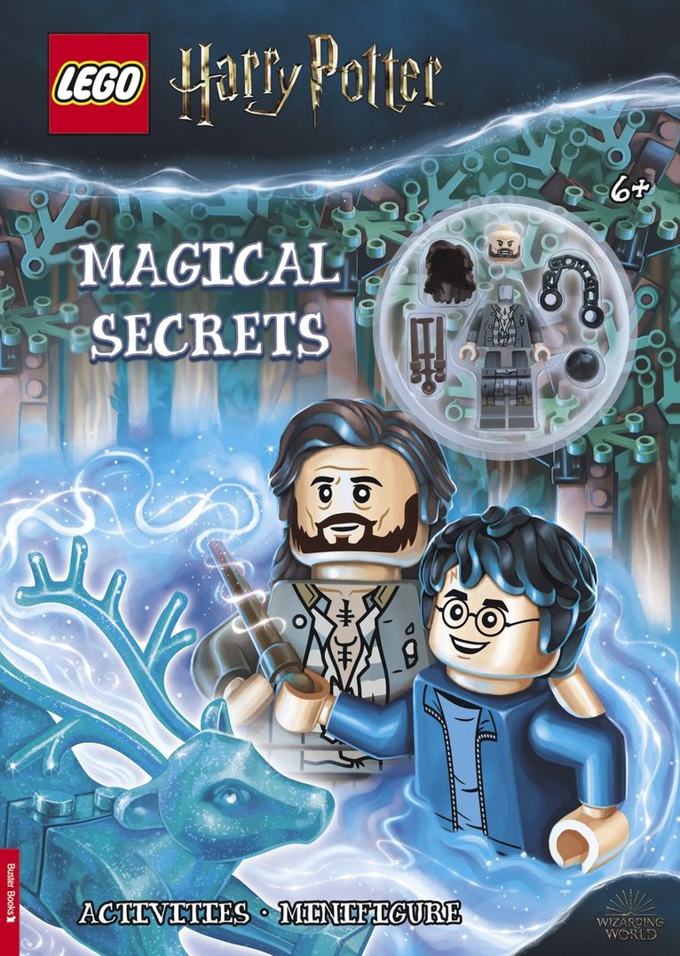 LEGO®, Buster Books - LEGO® Harry Potter™: Magical Secrets Activity Book (with Sirius Black minifigure), Häftad