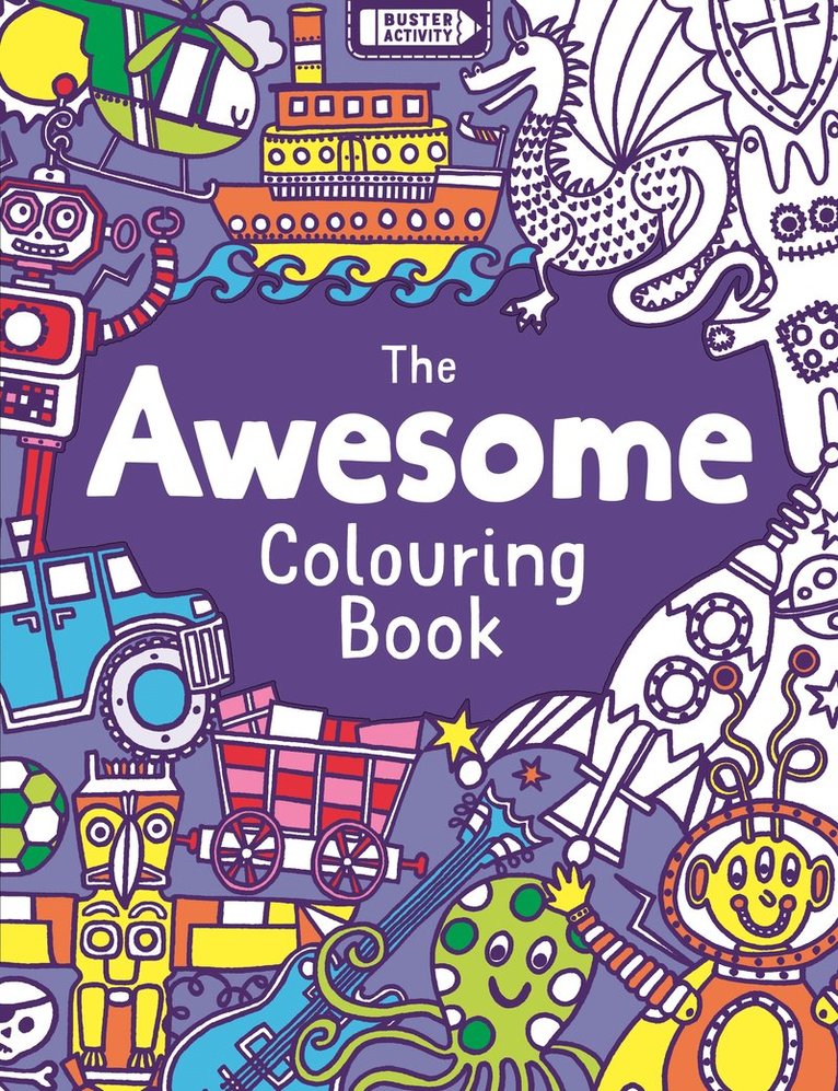 Jessie Eckel - Awesome Colouring Book, Häftad
