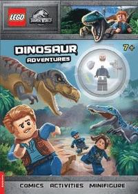 bokomslag LEGO Jurassic World: Dinosaur Adventures Activity Book (with ACU guard minifigure)