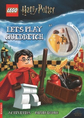 LEGO Harry Potter: Let's Play Quidditch Activity Book (with Cedric Diggory minifigure) 1