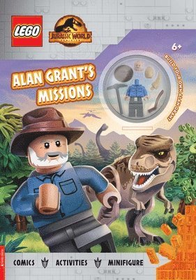 LEGO Jurassic World: Alan Grants Missions: Activity Book with Alan Grant minifigure 1