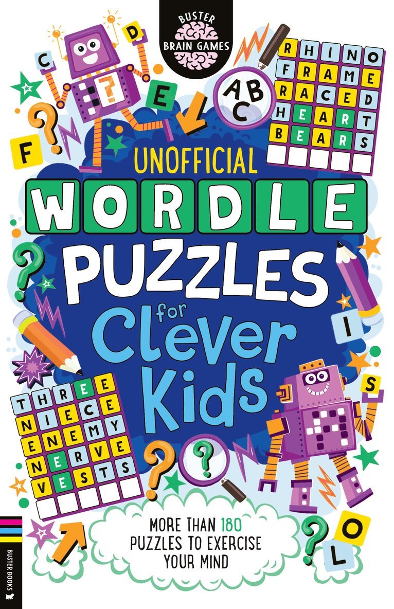Sarah Khan - Wordle Puzzles for Clever Kids, Häftad