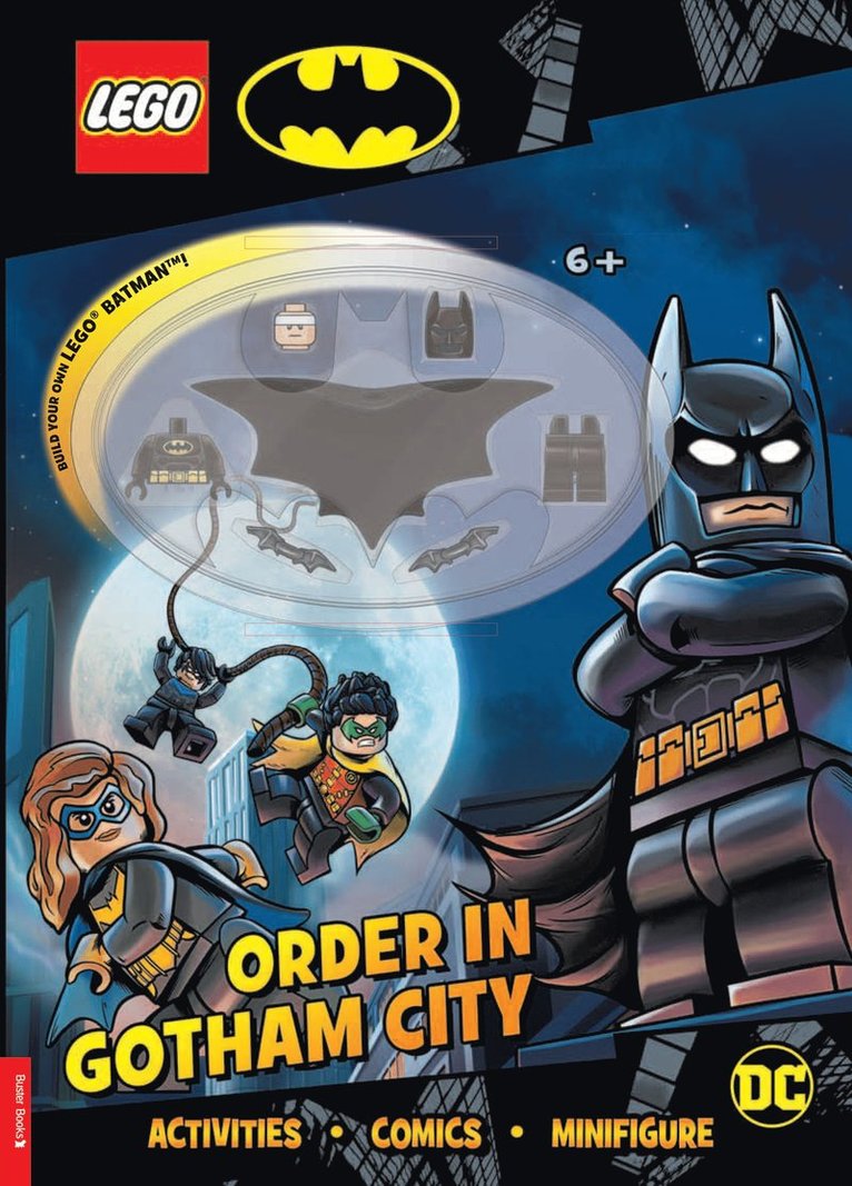 LEGO®, Buster Books, Lego® - LEGO® Batman™: Order in Gotham City Activity Book  (with LEGO® Batman™ minifigure), Häftad