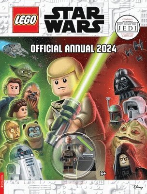 bokomslag LEGO Star Wars: Return of the Jedi: Official Annual 2024 (with Luke Skywalker minifigure and lightsaber)