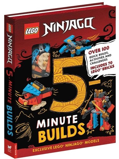 LEGO®, Buster Books - LEGO® NINJAGO®: Five-Minute Builds (with 70 LEGO bricks), Inbunden