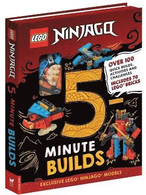bokomslag LEGO NINJAGO: Five-Minute Builds (with 70 LEGO bricks)