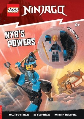 bokomslag LEGO NINJAGO: Nya's Powers (with Nya LEGO minifigure and mech)