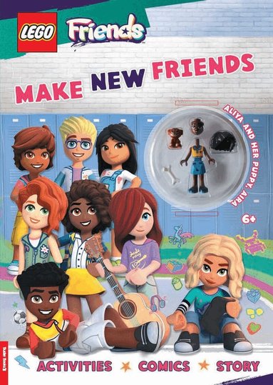 LEGO®, Buster Books - LEGO® Friends: Make New Friends Activity Book (with Aliya mini-doll and Aira puppy), Häftad