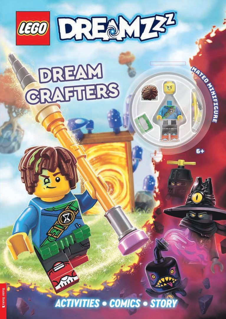 LEGO®, Buster Books, Lego® - LEGO® DREAMZzz™: Dream Crafters Activity Book  (with Mateo LEGO® minifigure), Häftad