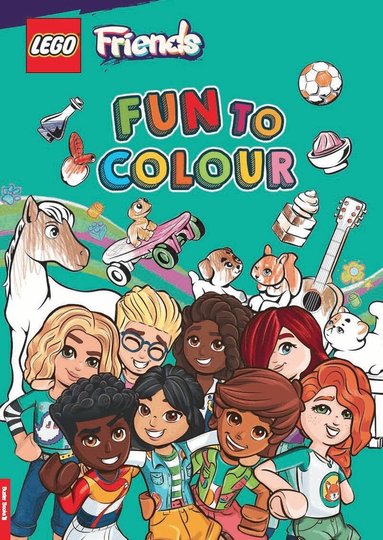 LEGO®, Buster Books - LEGO® Friends: Fun to Colour, Häftad