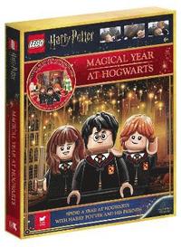 bokomslag LEGO Harry Potter: Magical Year at Hogwarts (with 70 LEGO bricks, 3 minifigures, fold-out play scene and fun fact book)