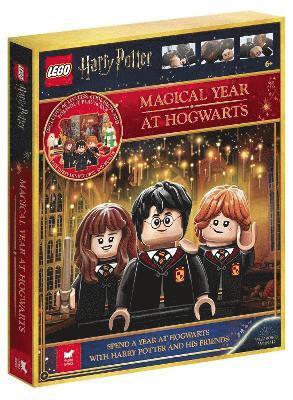 LEGO Harry Potter: Magical Year at Hogwarts (with 70 LEGO bricks, 3 minifigures, fold-out play scene and fun fact book) 1