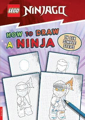 bokomslag LEGO NINJAGO: How to Draw a Ninja in Six Simple Steps