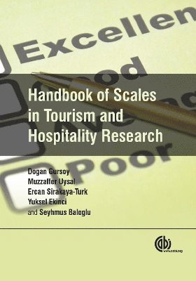 Handbook of Scales in Tourism and Hospitality Research 1