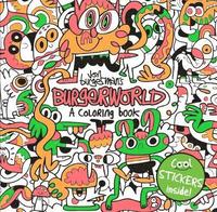 bokomslag Jon Burgerman's Burgerworld: A Colouring Book