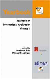 bokomslag Yearbook on International Arbitration: Volume II