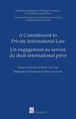 bokomslag A Commitment to Private International Law