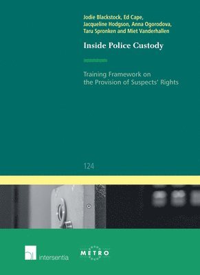 Jodie Blackstock, Ed Cape, Jacqueline Hodgson - Inside Police Custody, Häftad