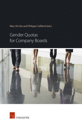 TBD, Marc De Vos, Philippe Culliford - Gender Quotas for Company Boards, Häftad